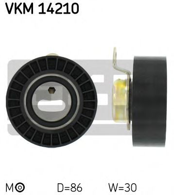 VKM 14210 SKF Tensioner Pulley, timing belt