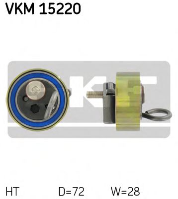 VKM 15220 SKF Tensioner Pulley, timing belt