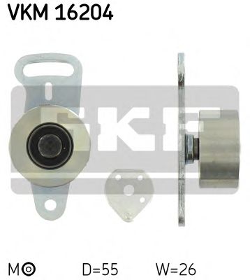 VKM 16204 SKF Tensioner Pulley, timing belt