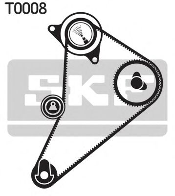 VKMA 04300 SKF Timing Belt Kit