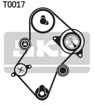 VKMS 03241 SKF Timing Belt Kit