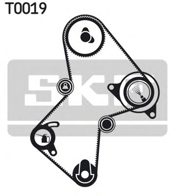 VKMA 06110 SKF Belt Drive Timing Belt Kit