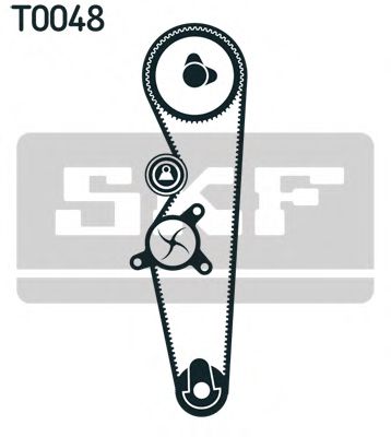 VKMA 04204 SKF Belt Drive Timing Belt Kit
