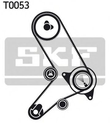 VKMA 02154 SKF Crankshaft Drive Shaft Seal Set, engine