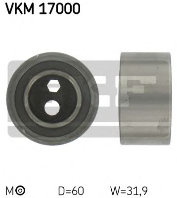 VKM 17000 SKF Tensioner Pulley, timing belt