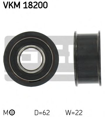 VKM 18200 SKF Tensioner Pulley, timing belt