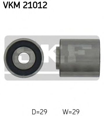 VKM 21012 SKF Deflection/Guide Pulley, timing belt