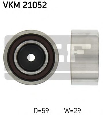 VKM 21052 SKF Deflection/Guide Pulley, timing belt