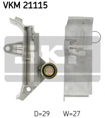 VKM 21115 SKF Belt Drive Vibration Damper, timing belt