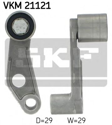 VKM 21121 SKF Deflection/Guide Pulley, timing belt