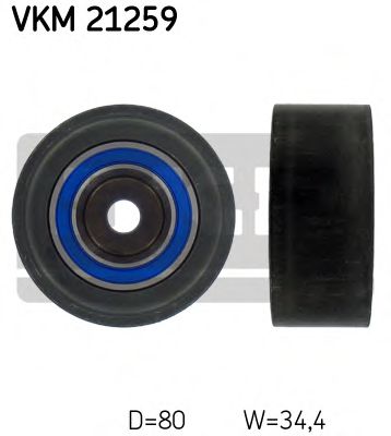 VKM 21259 SKF Deflection/Guide Pulley, timing belt