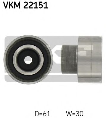 VKM 22151 SKF Deflection/Guide Pulley, timing belt