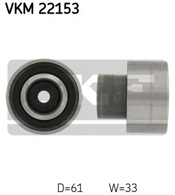 VKM 22153 SKF Deflection/Guide Pulley, timing belt
