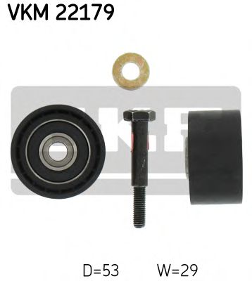 VKM 22179 SKF Deflection/Guide Pulley, timing belt