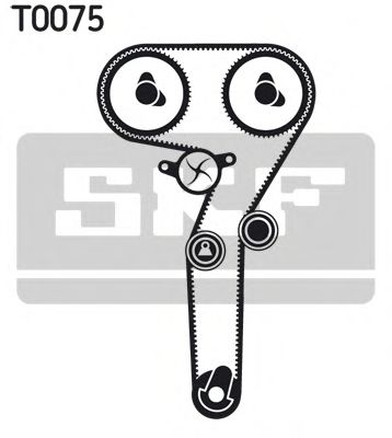 VKMC 05124 SKF Deflection/Guide Pulley, timing belt