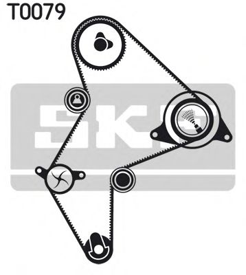 VKMA 96219 SKF Belt Drive Timing Belt Kit