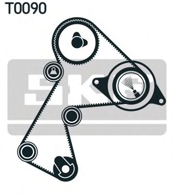 VKMA 06116 SKF Belt Drive Timing Belt Kit