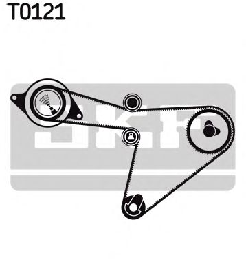 VKMA 97506 SKF Belt Drive Timing Belt Kit