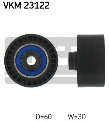 VKM 23122 SKF Deflection/Guide Pulley, timing belt