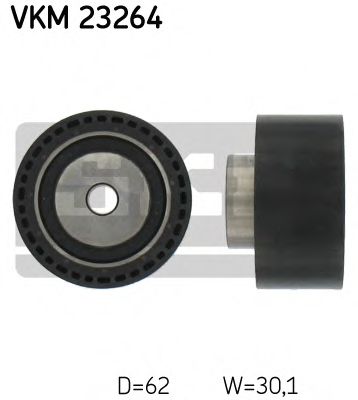 VKM 23264 SKF Deflection/Guide Pulley, timing belt
