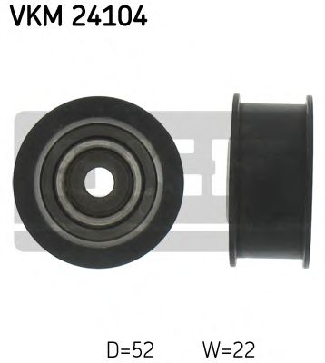 VKM 24104 SKF Deflection/Guide Pulley, timing belt