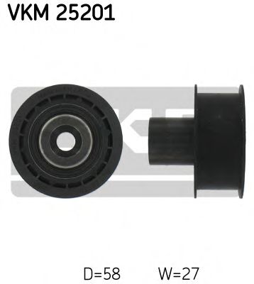 VKM 25201 SKF Belt Drive Deflection/Guide Pulley, timing belt