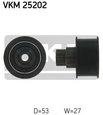 VKM 25202 SKF Deflection/Guide Pulley, timing belt