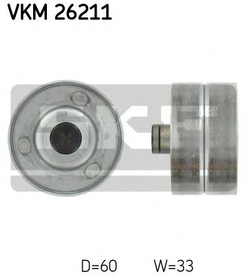 VKM 26211 SKF Deflection/Guide Pulley, timing belt