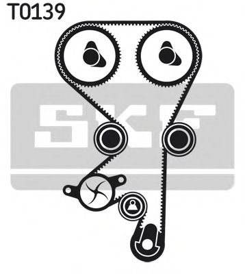 VKMC 05152-1 SKF Deflection/Guide Pulley, timing belt