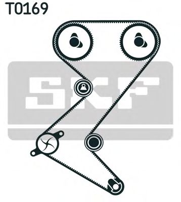 VKMC 03263 SKF Water Pump & Timing Belt Kit