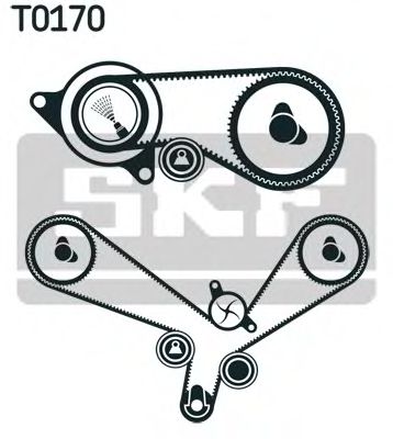 VKMC 01952 SKF Cooling System Water Pump & Timing Belt Kit