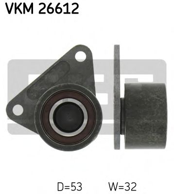 VKM 26612 SKF Deflection/Guide Pulley, timing belt