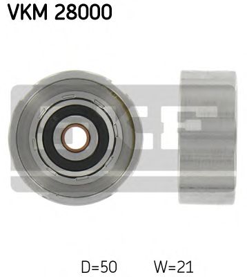 VKM 28000 SKF Belt Drive Deflection/Guide Pulley, timing belt