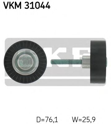 VKM 31044 SKF Tensioner Lever, v-ribbed belt