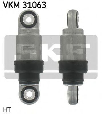 VKM 31063 SKF Belt Drive Vibration Damper, timing belt