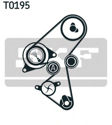 VKMA 03316 SKF Timing Belt Kit