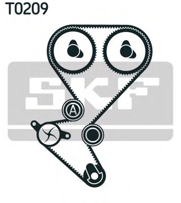 VKMA 03258 SKF Timing Belt Kit
