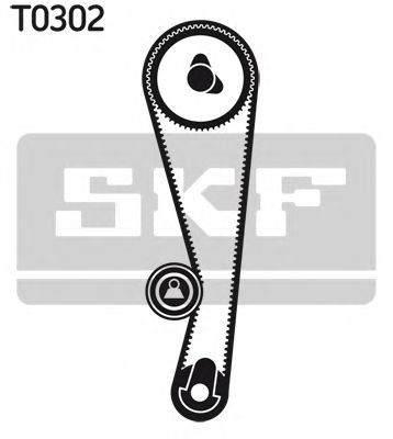 VKMS 96002 SKF Belt Drive Timing Belt Kit
