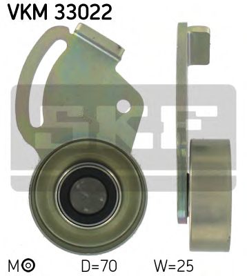 VKM 33022 SKF Tensioner Pulley, timing belt