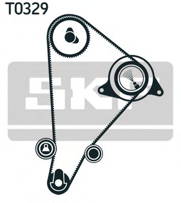 VKMA 91122 SKF Crankshaft Drive Shaft Seal Set, engine