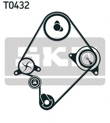 VKMA 94009 SKF Belt Drive Timing Belt Kit