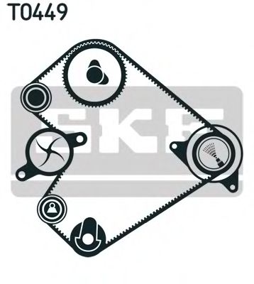 VKMA94310 SKF Timing Belt Kit