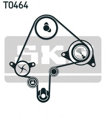 VKMA 94611 SKF Belt Drive Timing Belt Kit