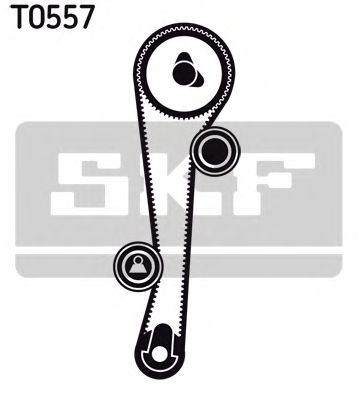 VKMA 95632 SKF Belt Drive Timing Belt Kit