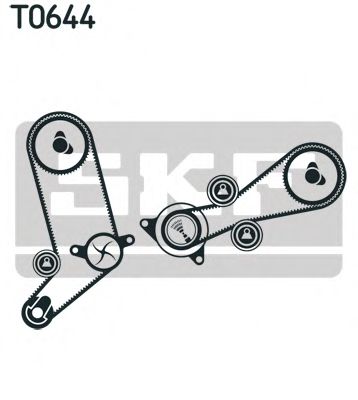 VKMC 01258-2 SKF Belt Drive Timing Belt Kit