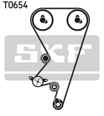 VKMC 05202 SKF Cooling System Water Pump & Timing Belt Kit