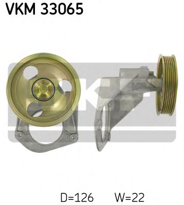 VKM 33065 SKF Паразитный / ведущий ролик, поликлиновой ремень