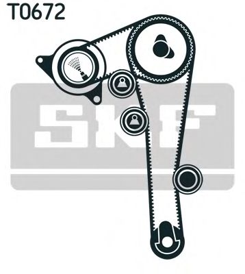 VKMS 92513 SKF Belt Drive Timing Belt Kit