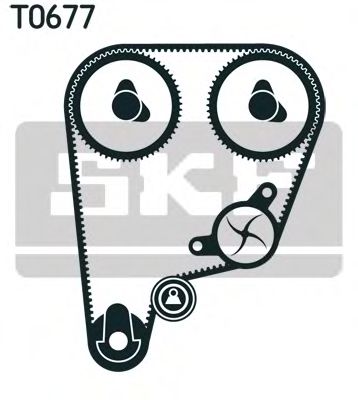 VKMA 93210 SKF Belt Drive Timing Belt Kit