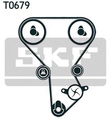 VKMA 95677 SKF Timing Belt Kit